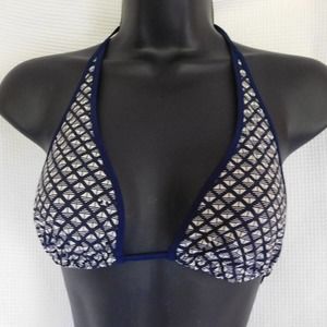 Tory Burch Blue Mermaid Scale Bikini
